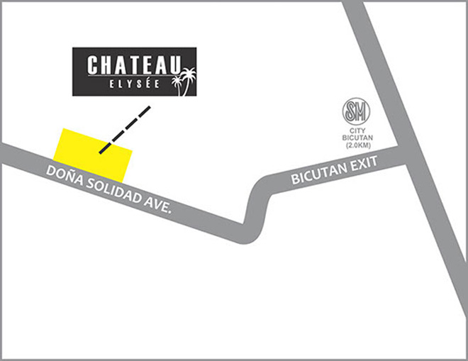 Chateau Elysee 2016 - Location Map