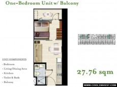 1 Bedroom with Balcony Type 3