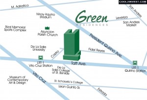 SMDC Green Residences Location Map Address