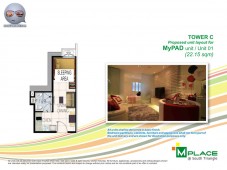 M Place South Triangle Unit Layout Tower C My PAD Unit