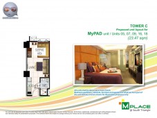 M Place South Triangle Unit Layout Tower C My PAD Unit Type 3