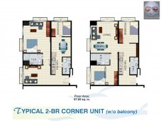 Sea Residences 2 Bedroom Corner Unit