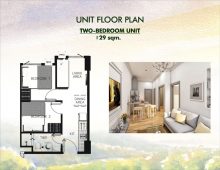Vine Residences - 2 Bedroom without Balcony