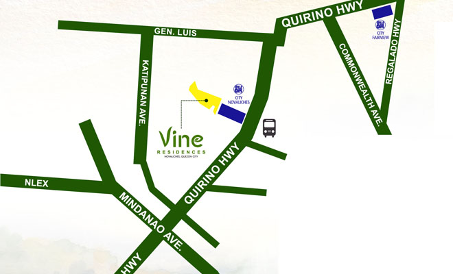Vine Residences Project Location
